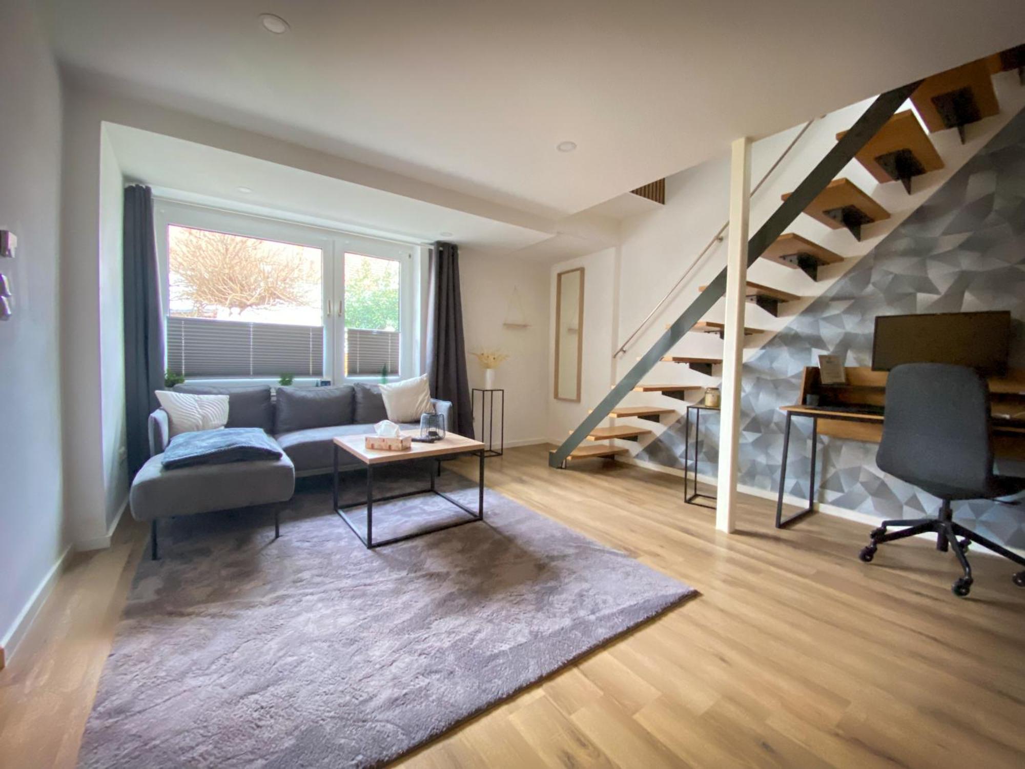 Design Immo Ferienwohnung Rhein-Main ロートガウ エクステリア 写真